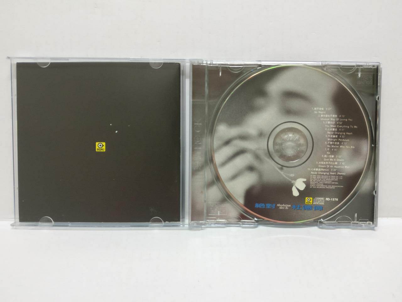 LK888 Hong Kong Alex To Du De Wei 杜德伟 With OBI 1994 Taiwan CD Chinese (CD202)