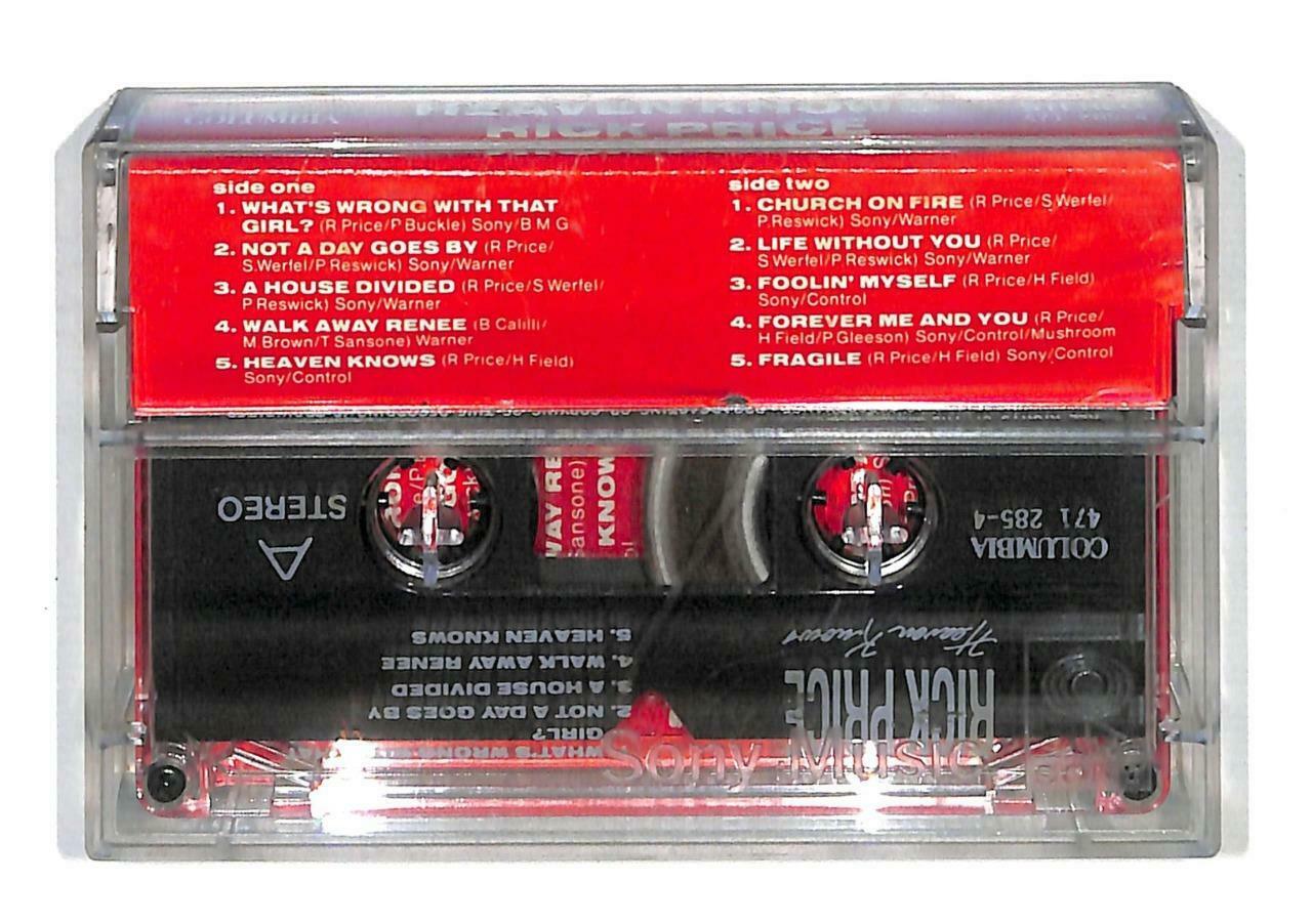 Rare Rick Price Heaven Knows Not A Day Goes By Singapore English Cassette CT878
