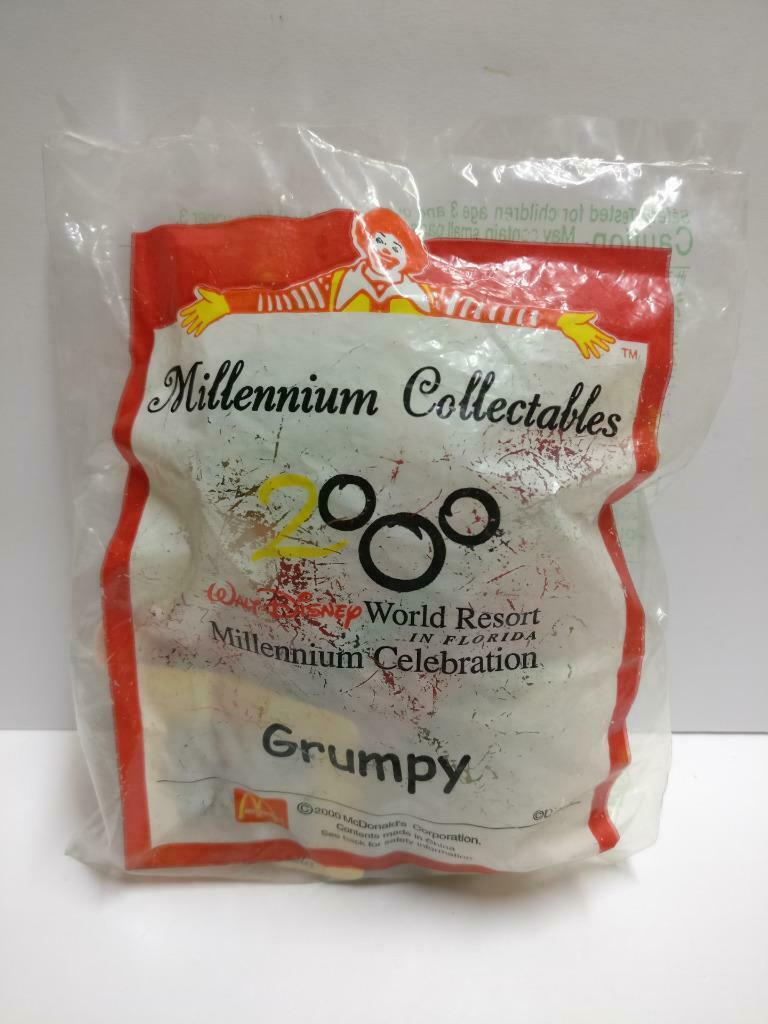 Sealed Disney World Resort Florida Grumpy 1999 Plush Toy Malaysia F/S (PTY162)