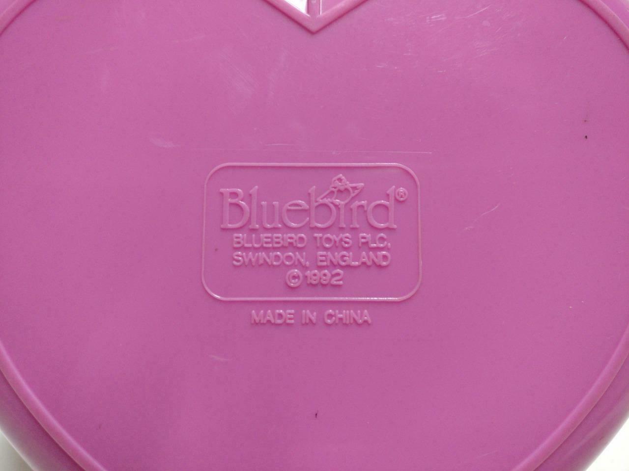 Vintage Polly Pocket 1992 Bluebird Castle Pink Heart Compact Only (FTY072)