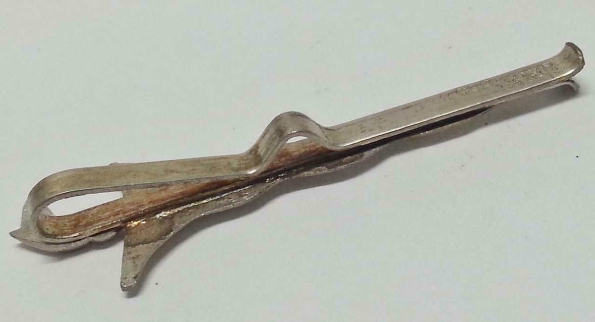 Rare Indonesia Vintage Design Knife Dagger Silver Tie Pin Souvenir F/S (B017)