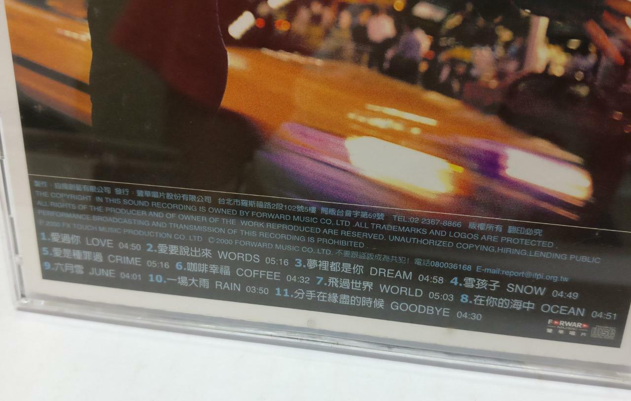 LK888 Rare Taiwan American Kris Fei Xiang 费翔 2000 Taiwan CD Chinese 00201) CD177