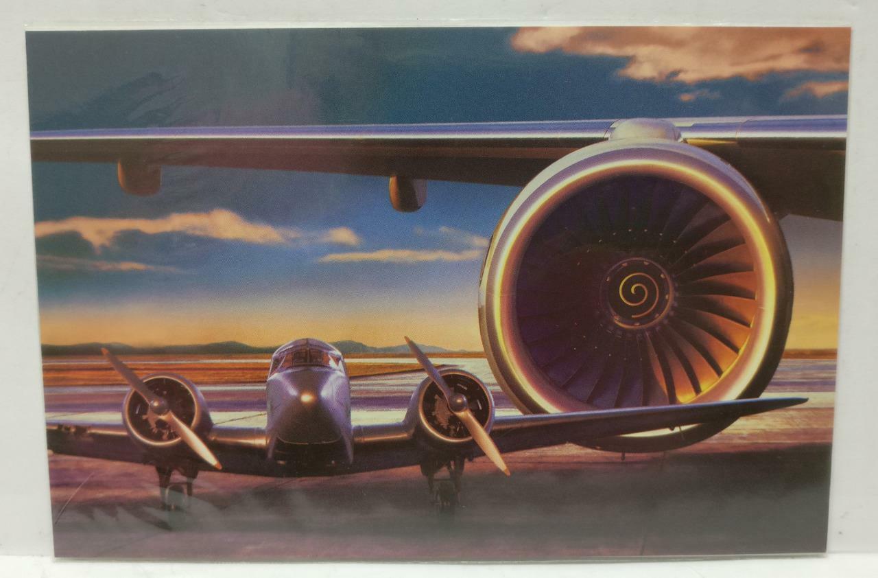 Singapore Airlines SIA First Class Note Memo Pad Writing Set & 2 Postcard C2272