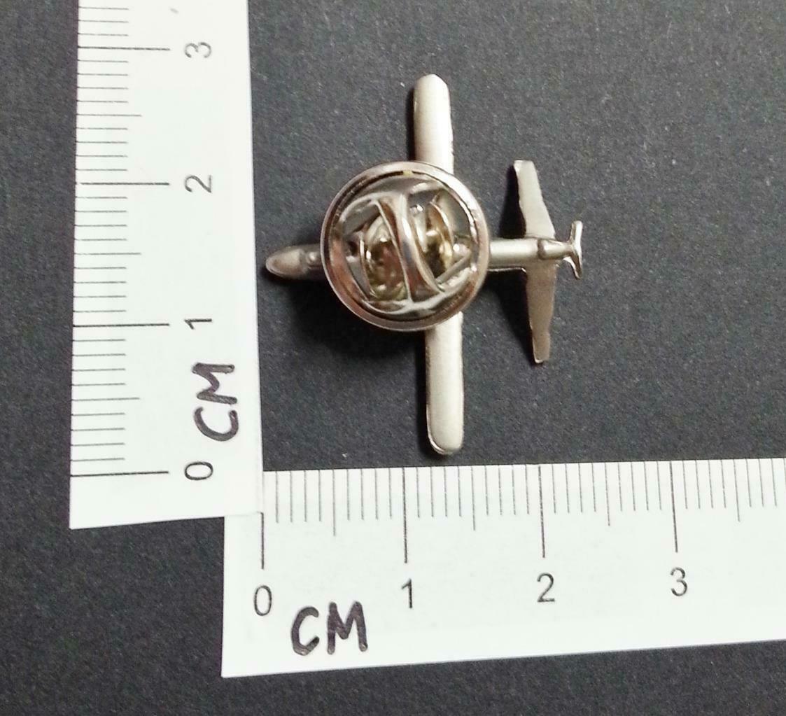 Rare Singapore Air Force Airplane Silver Tone Pin Badge F/S (A212)