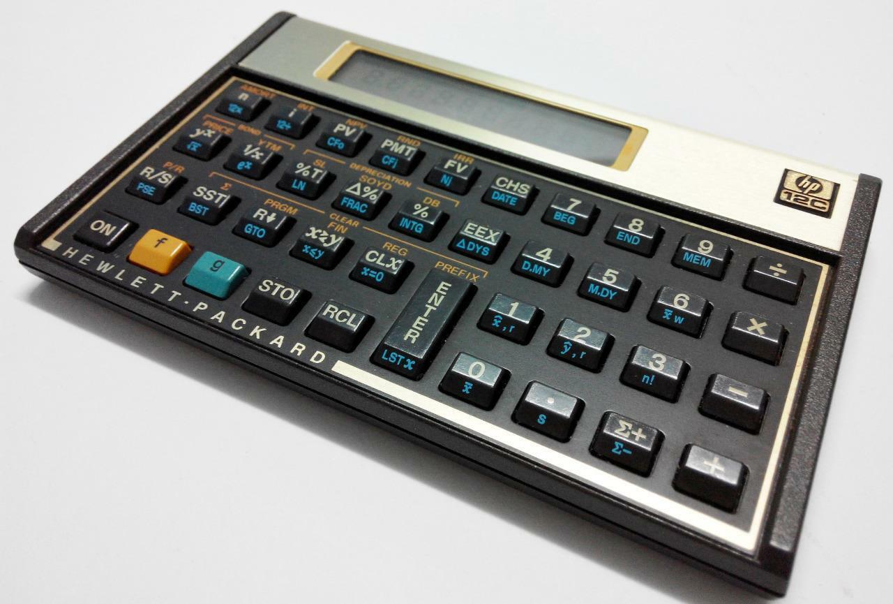 Vintage Hewlett-Packard HP 12C financial Calculator (CA008)