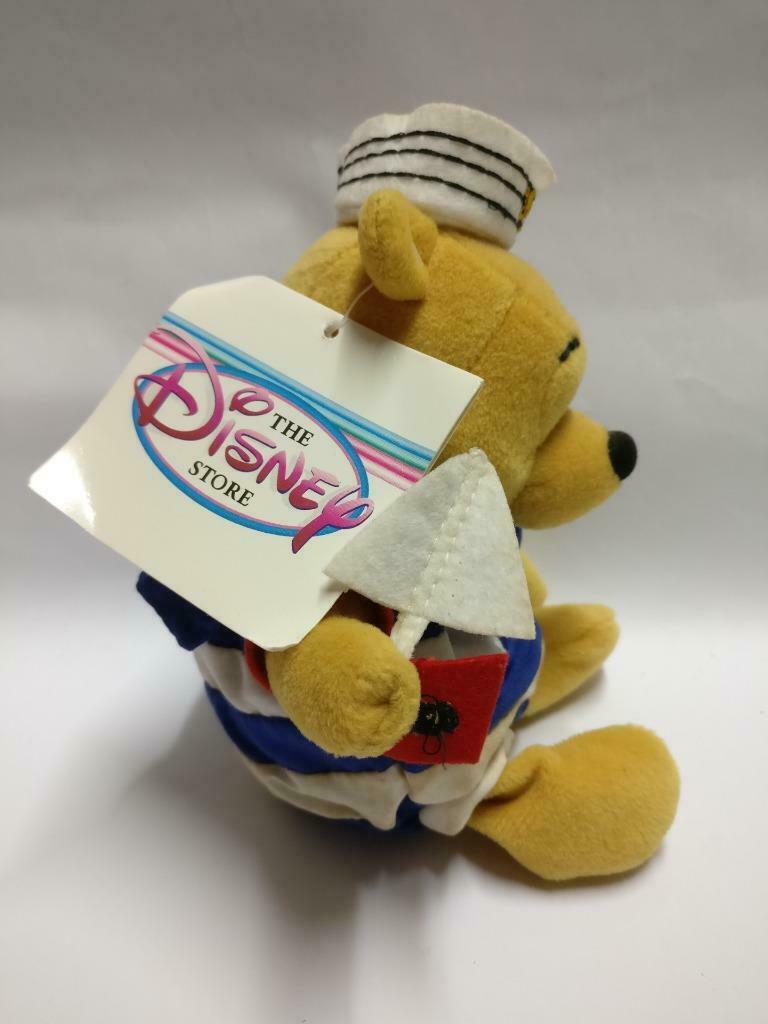 Winnie The Pooh Mini Beanbag Sailor Disney Souvenir Plush Soft Toy F/S (PTY122)