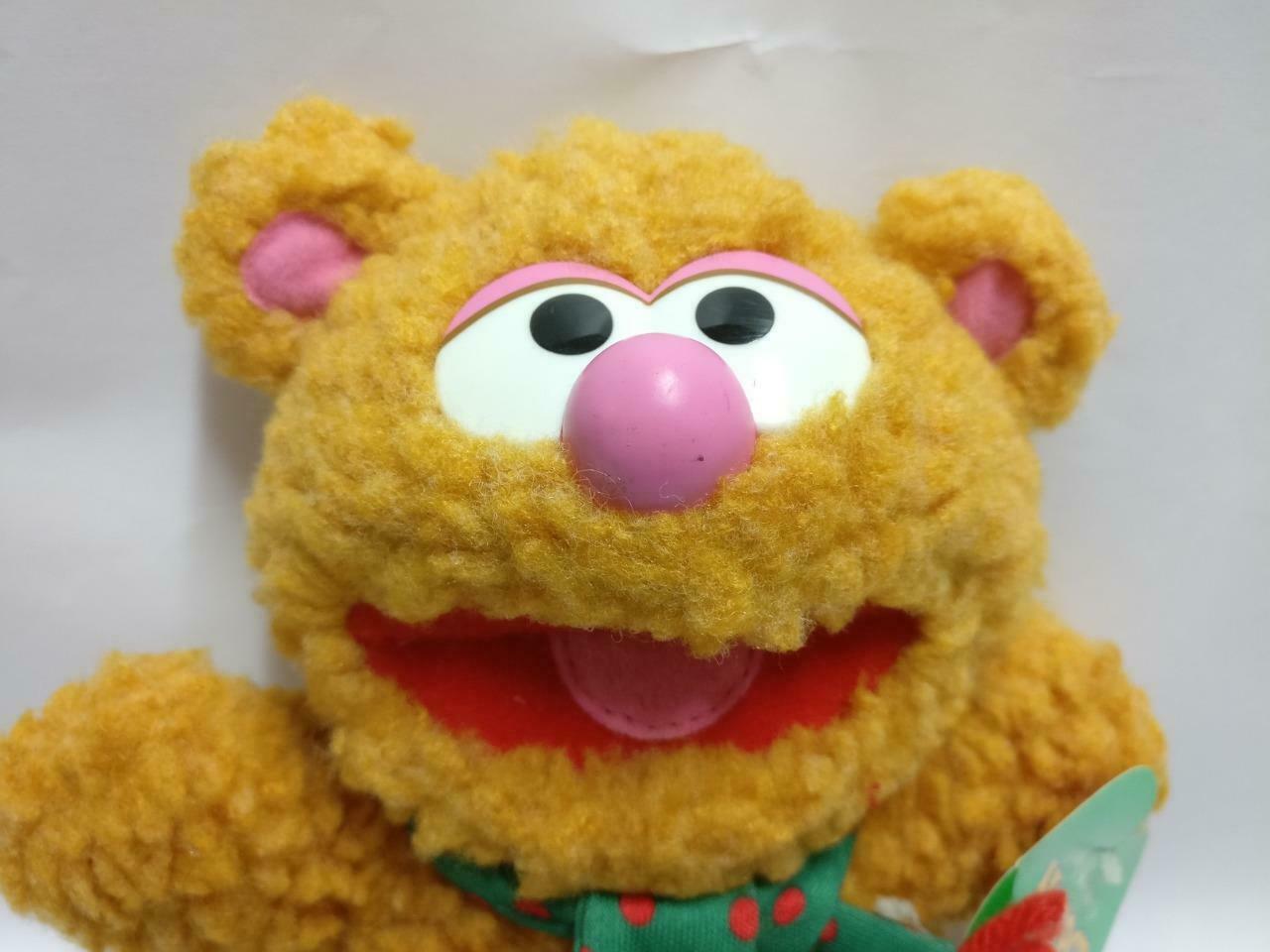 Vintage McDonald's X'mas Muppet Babies Fozzie 1994 Plush Soft Toy F/S (PTY094)