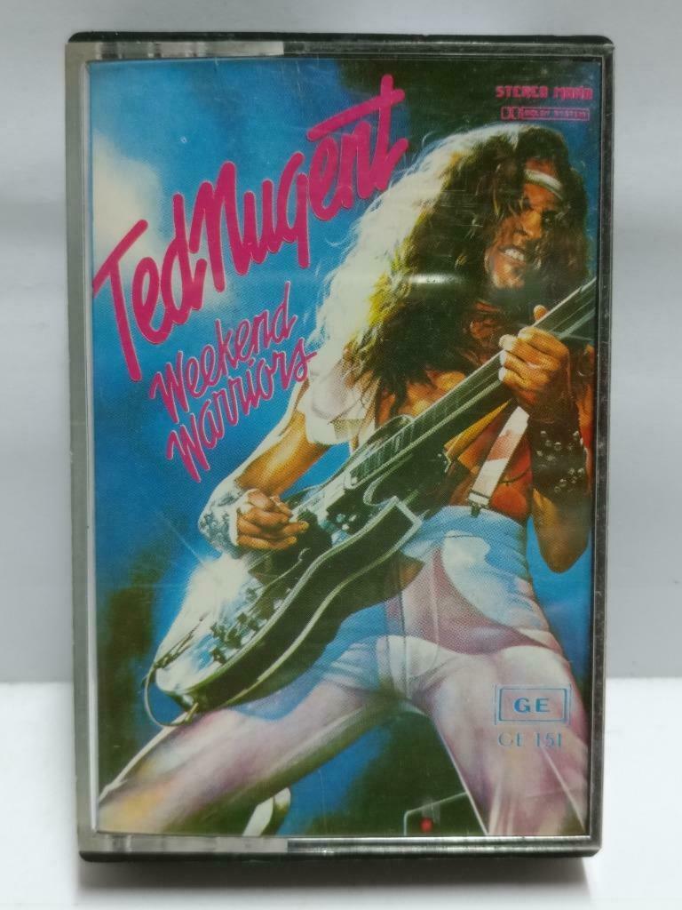 Ted Nugent Weekend Warriors Mega Rare Singapore English Cassette CT509