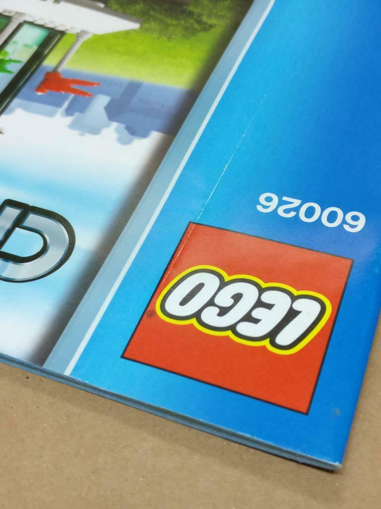 LEGO No. 60026 (4) City Manual Instructions Catalog Booklet (LG041)