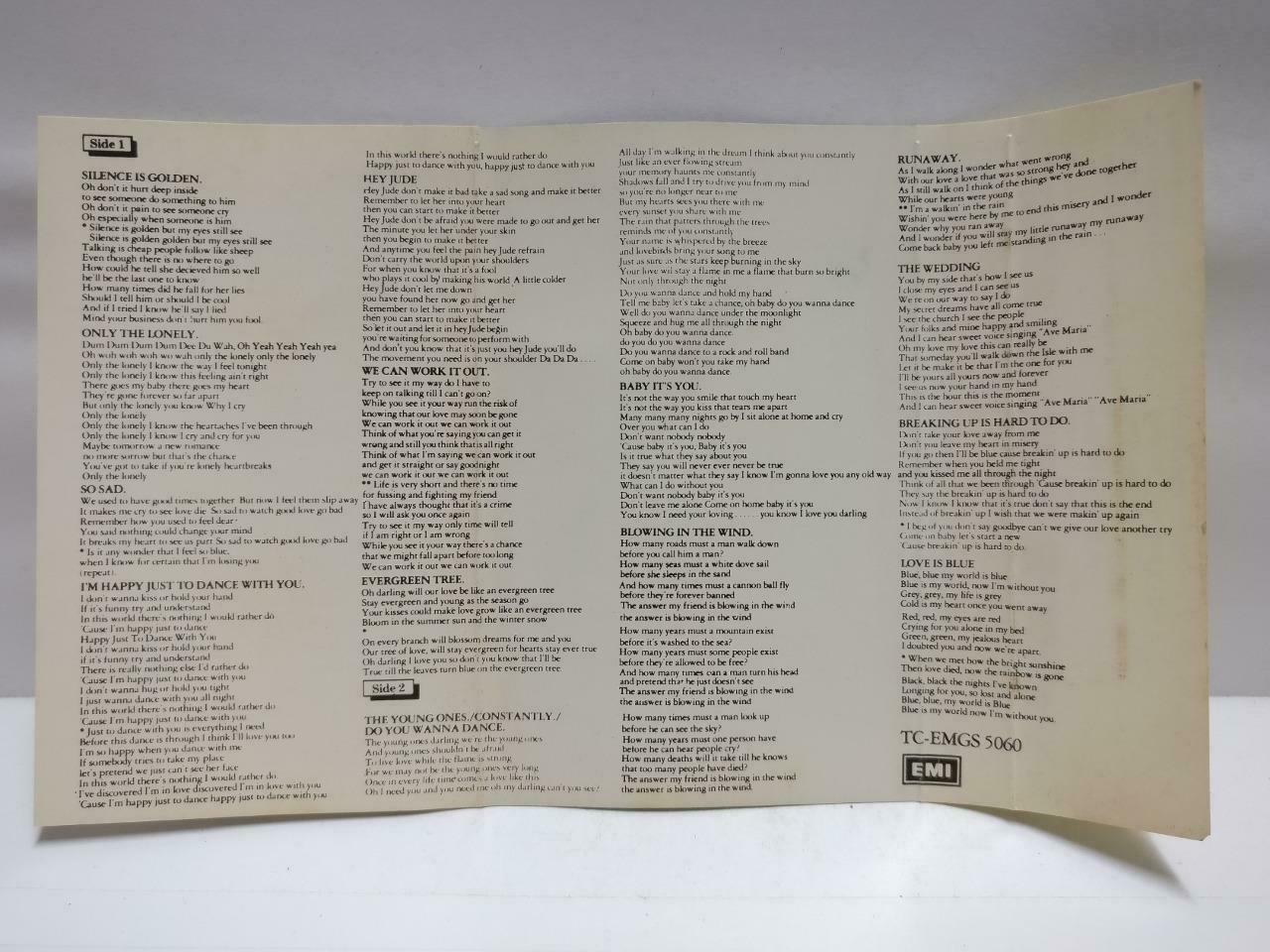 Taiwan Tracy Huang 黄露仪 磁带 卡带 1982 Singapore EMI English Cassette CT582
