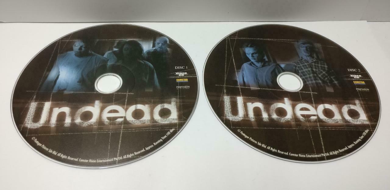 Zombie Horror Movie Undead Felicity Mason Mungo Singapore Video CD 2x VCD CDS561