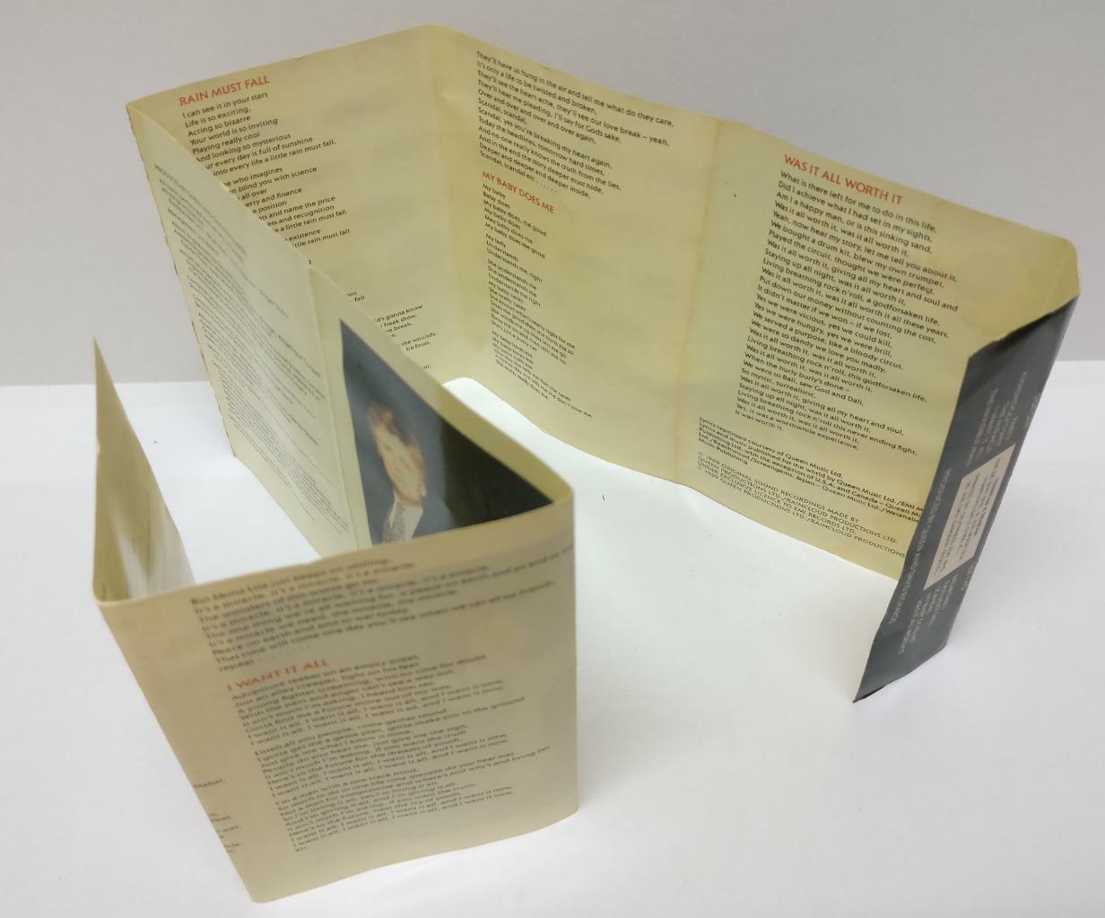Queen The Miracle 1989 Rare Malaysia Cassette (CT200)