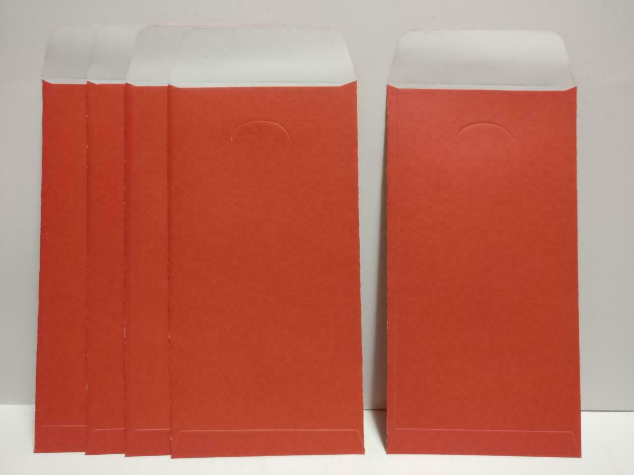 Fairprice Chinese Paper Fans Red Packet Money Paper Envelope x Lot of 5 (P1048)