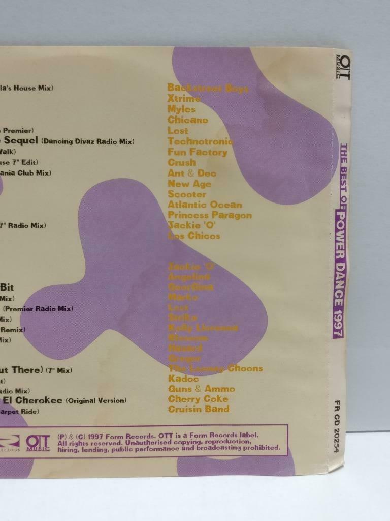 Power Dance 1997 Various Artist Marko Crush Jackie 'O' Xtrime 2x CD (CDS331)