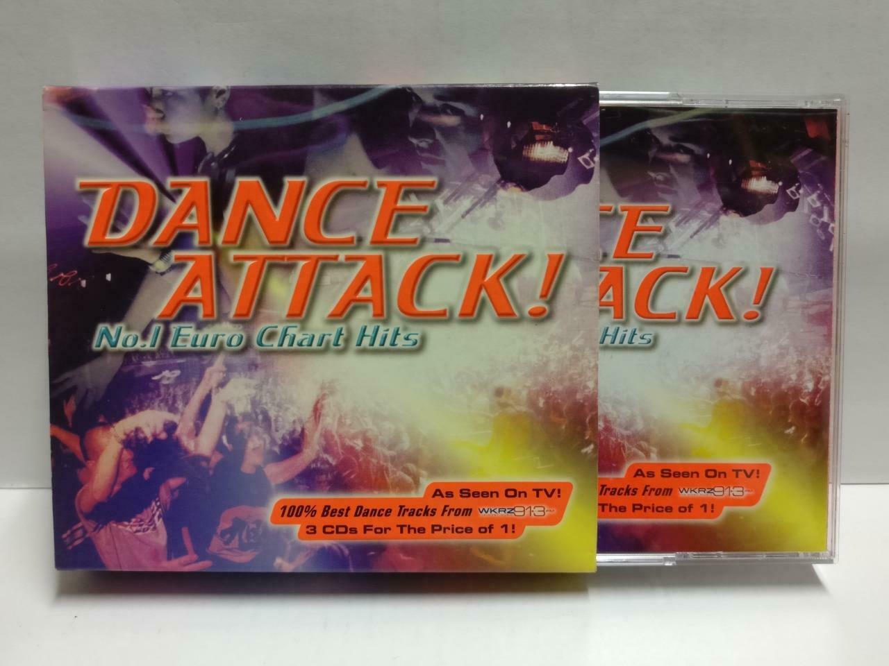 Various Artists Dance Attack Magic D Jet Set 2005 Rare Singapore 3x CD (CD979)