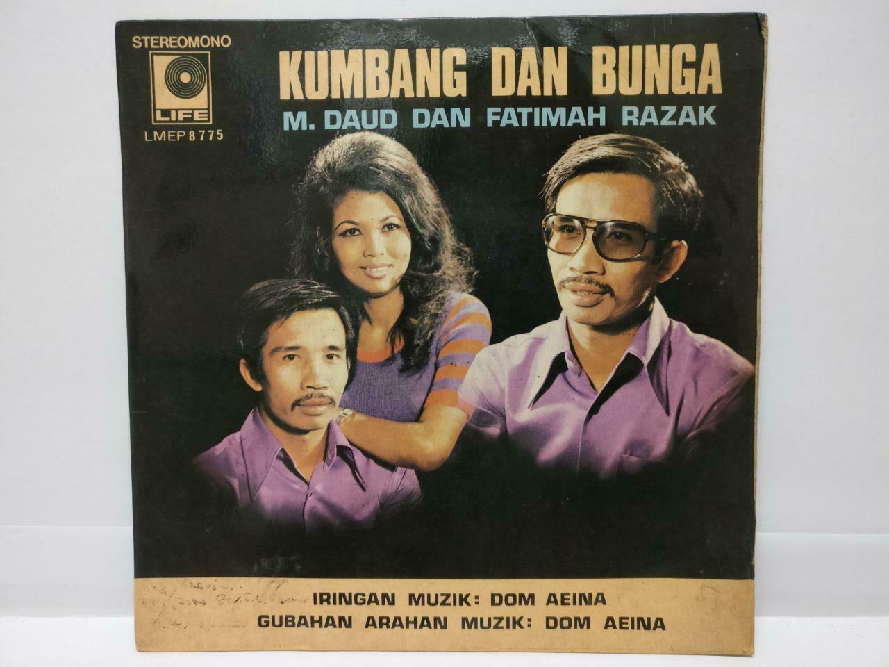 Malaysia M. Daud & Fatimah Razak & Rare Dom Aeina Band Malay EP 7" EP377)
