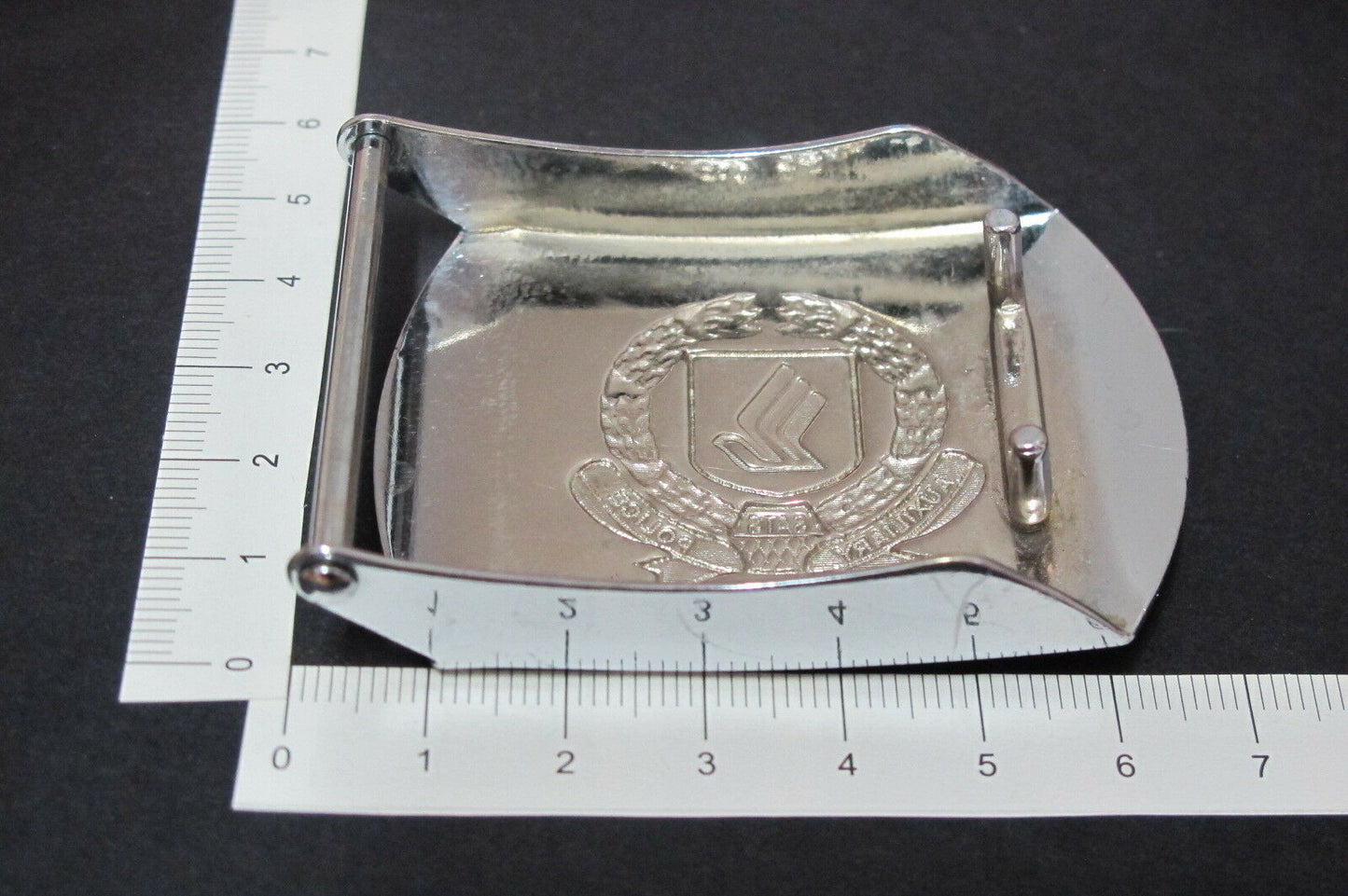 Mega Rare Vintage Singapore Airlines SIA SATS Police Auxiliary Bucker (A131)