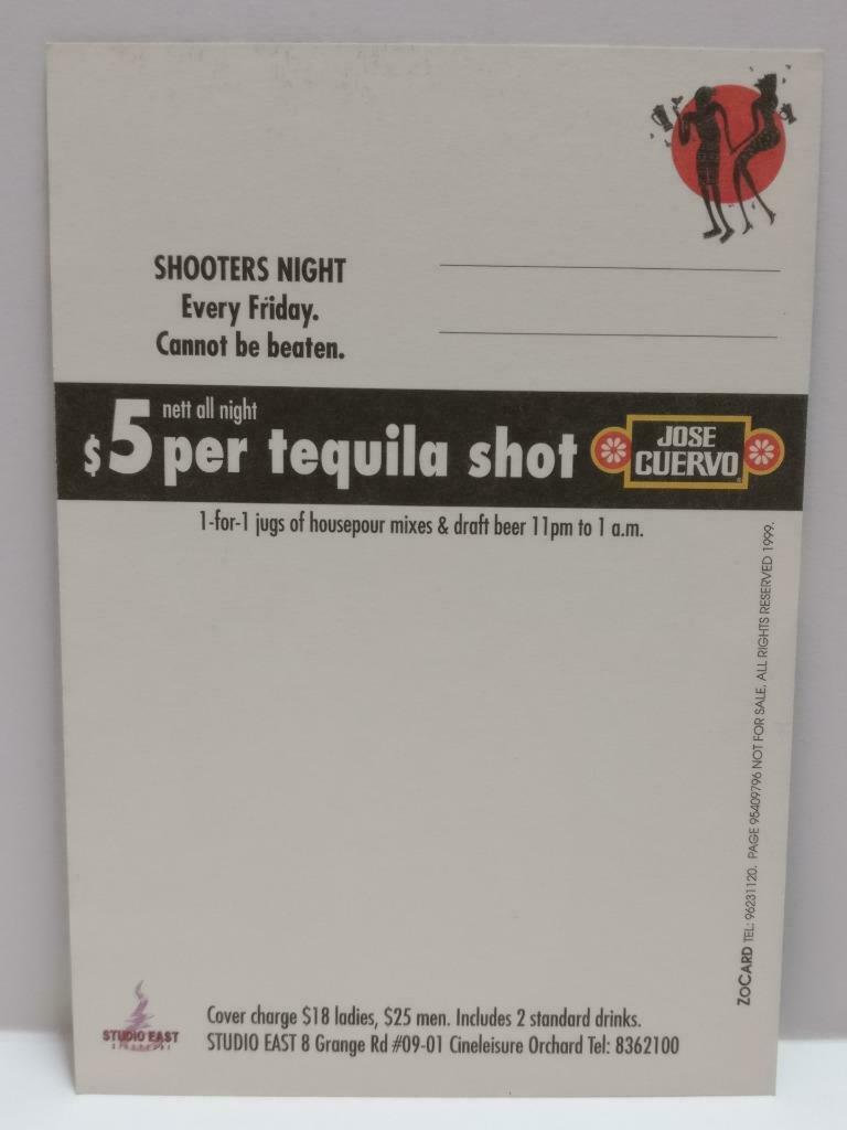 LUCKYPIGEON888 Farmer Agave Plant Terquila 1999 Singapore Ad Postcard (E0322)