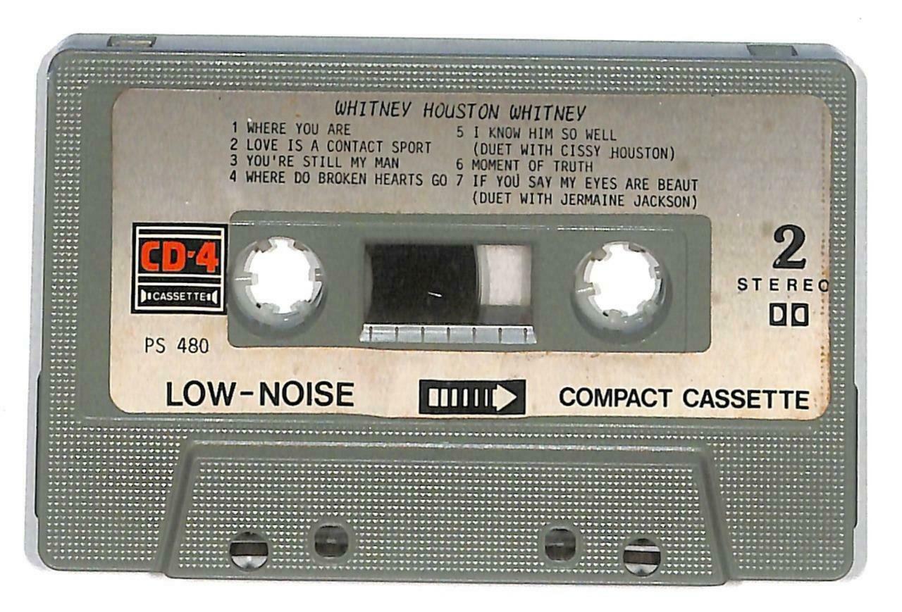 Whitney Houston I Wanna Dance With Somebody Singapore English Cassette CT916