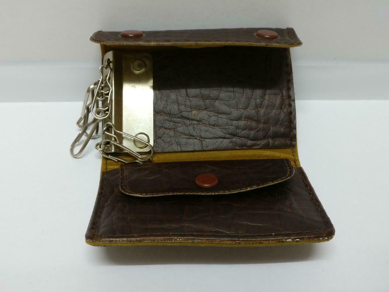 Vintage Rare SIA Singapore Airlines Key Pouch (A2104)