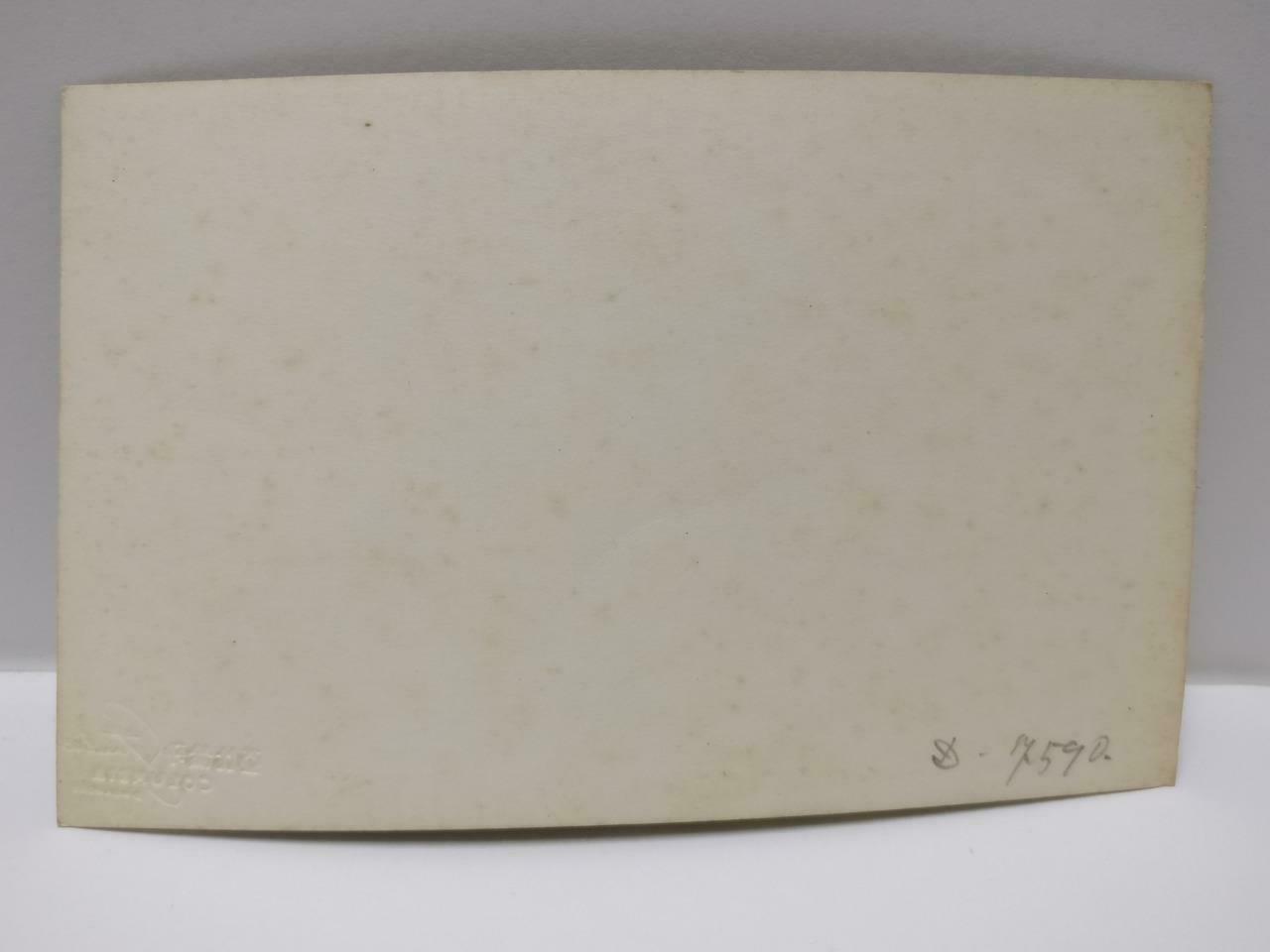 1960 Asian Chinese Wedding Couple Bride & Groom Portrait Studio B&W Photo (P260)