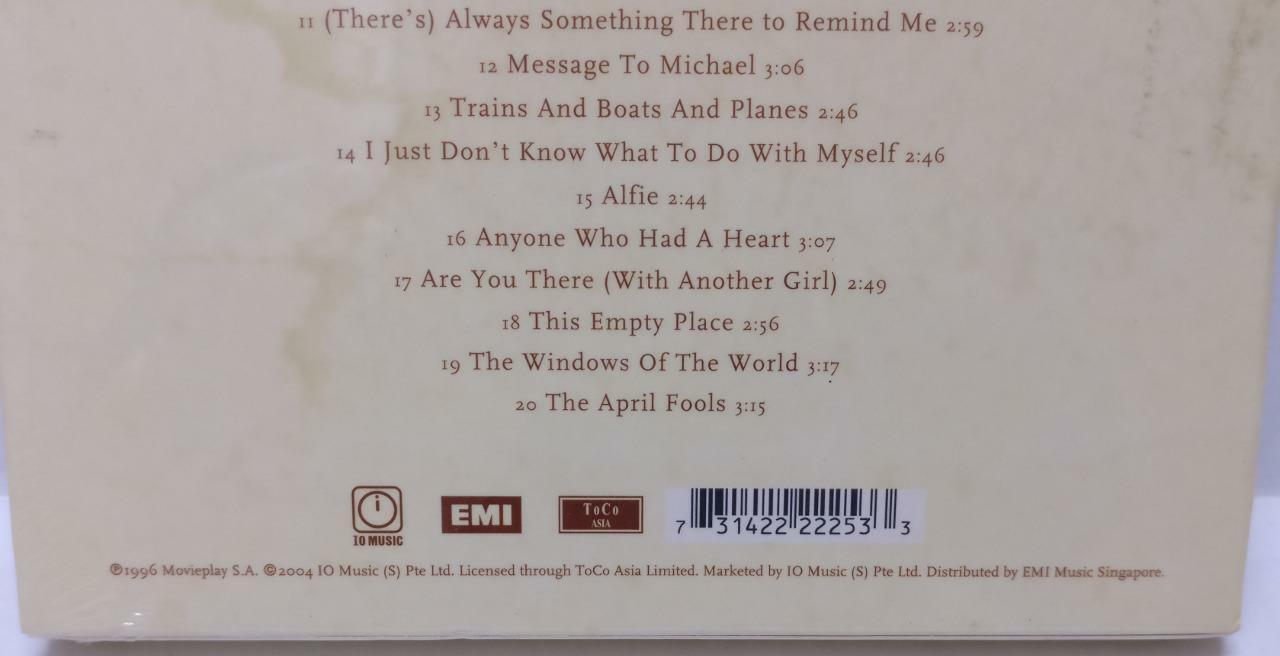 LK888 Rare Sealed Dionne Warwick Greatest Hits Rare 2004 Singapore CD (CD418)