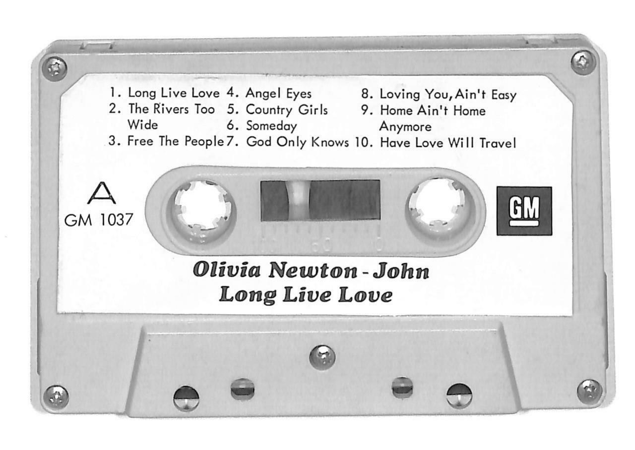 Rare Olivia Newton-John Long Live Love Someday Singapore English Cassette CT923