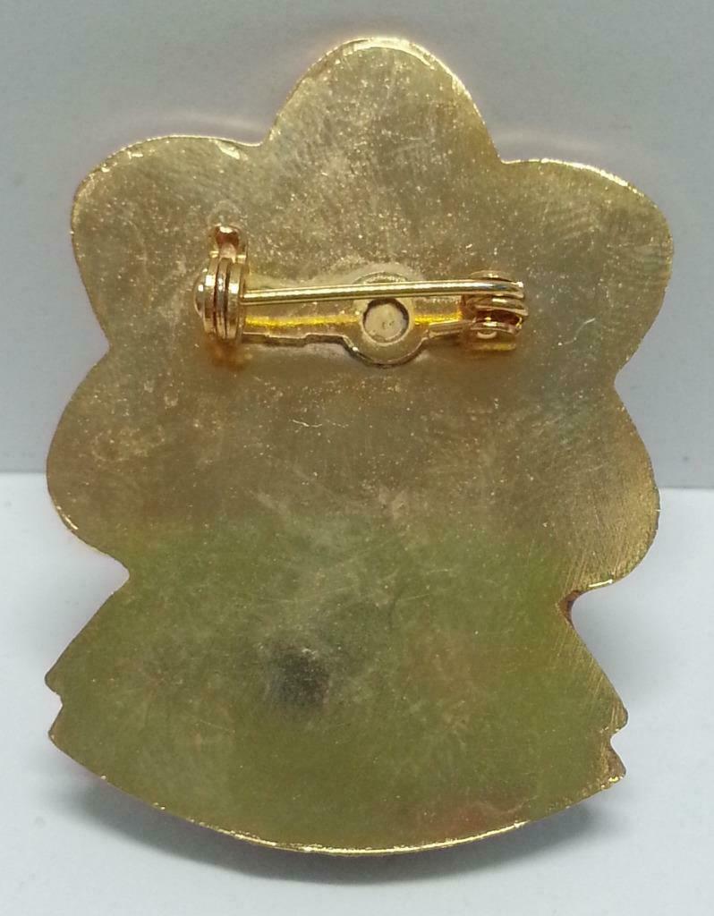 Rare Vintage Korea Lions International Name Tag Pin Badge F/S (B099)