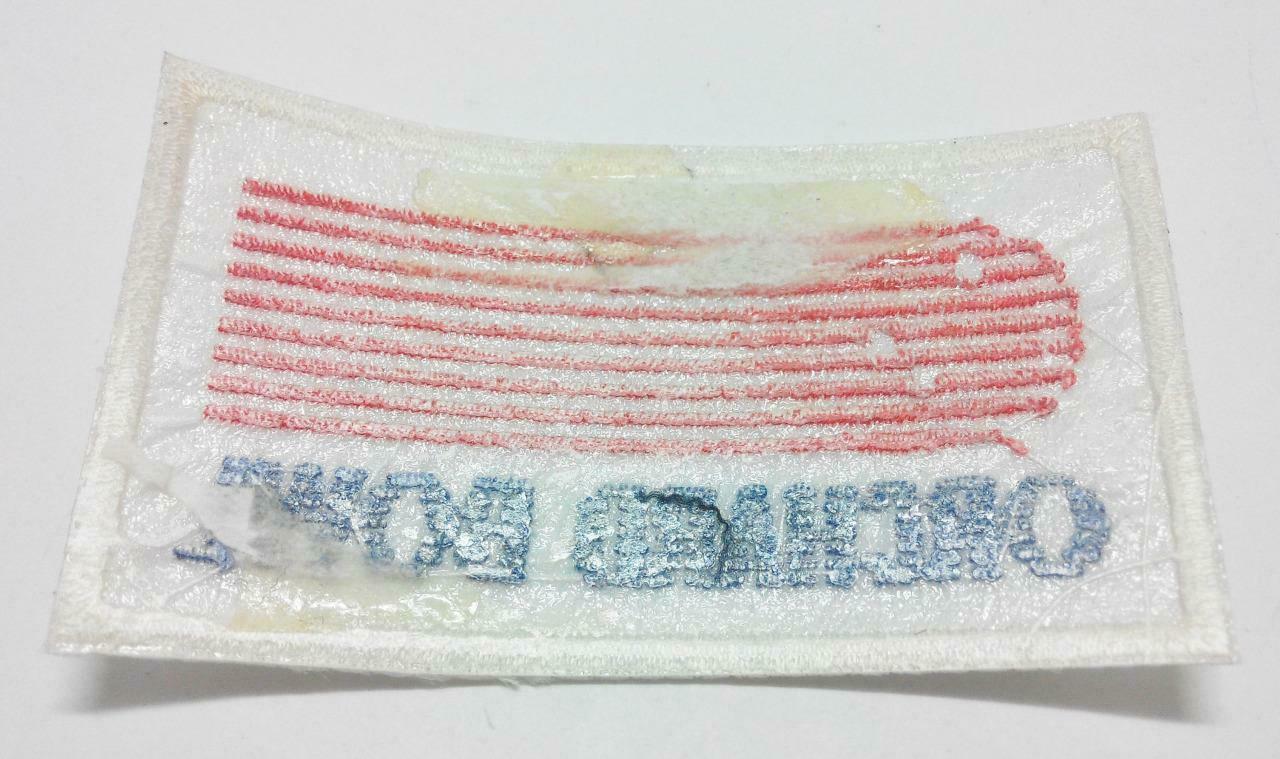 Embroidered Singapore Orchard Bowl Logo Iron On Patch (A980)