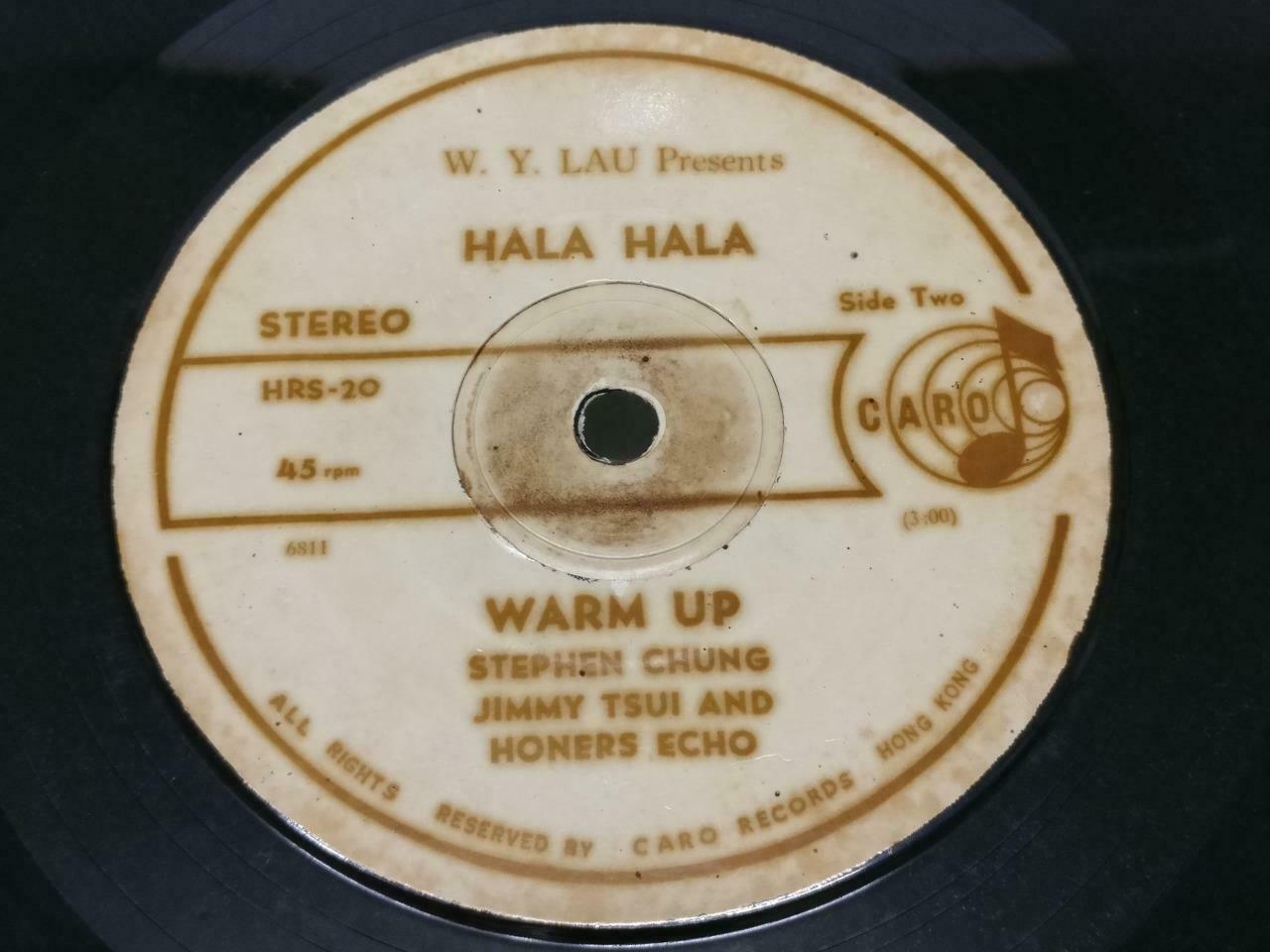 Mega Rare Horners Echoes Band Hala Hala Warm Up Hong Kong English EP 7" (EP149)