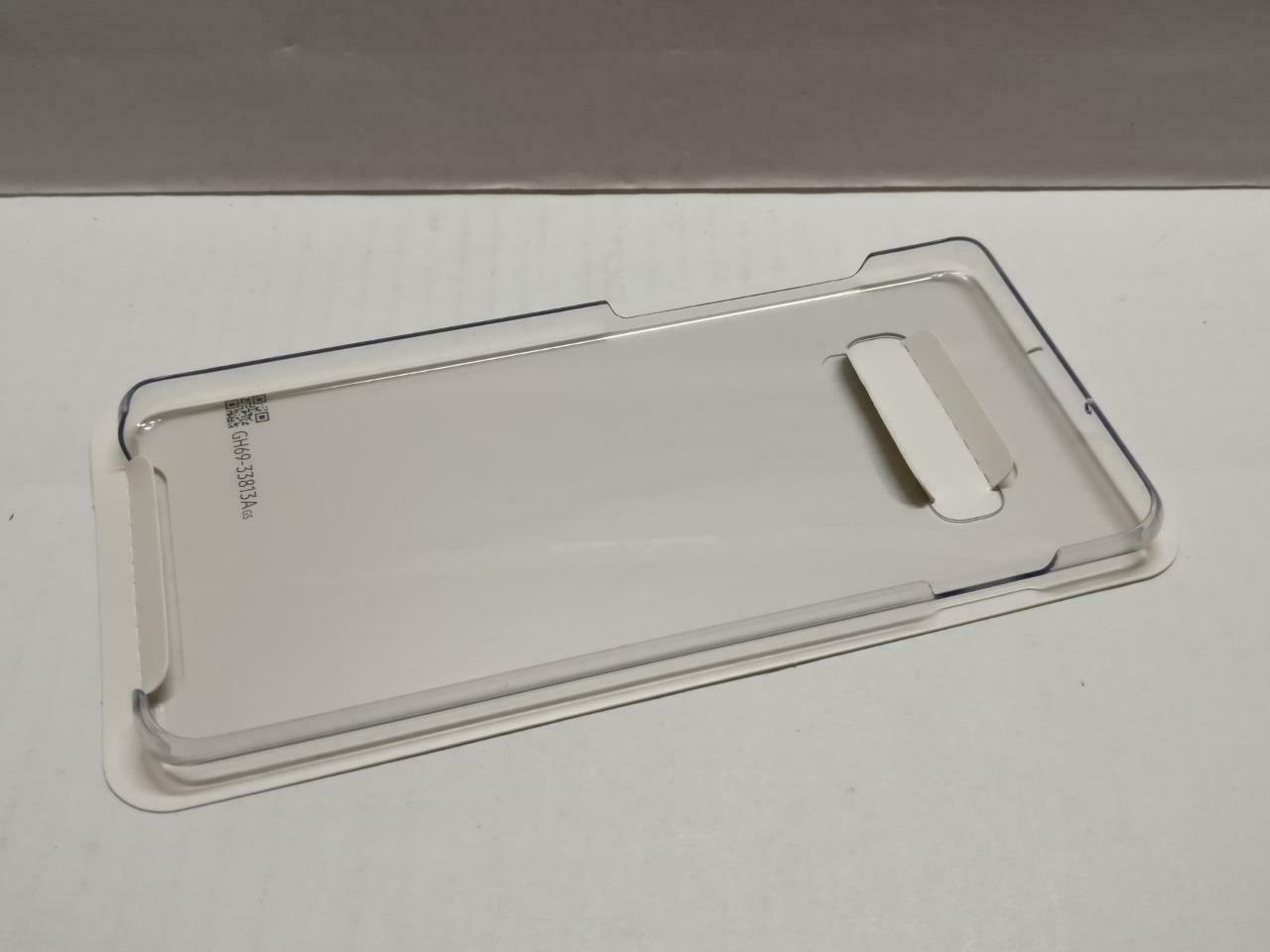 Samsung Galaxy S10+ 128GB SIM Pin+Clear Back Case Black Empty Box Only (BX082)
