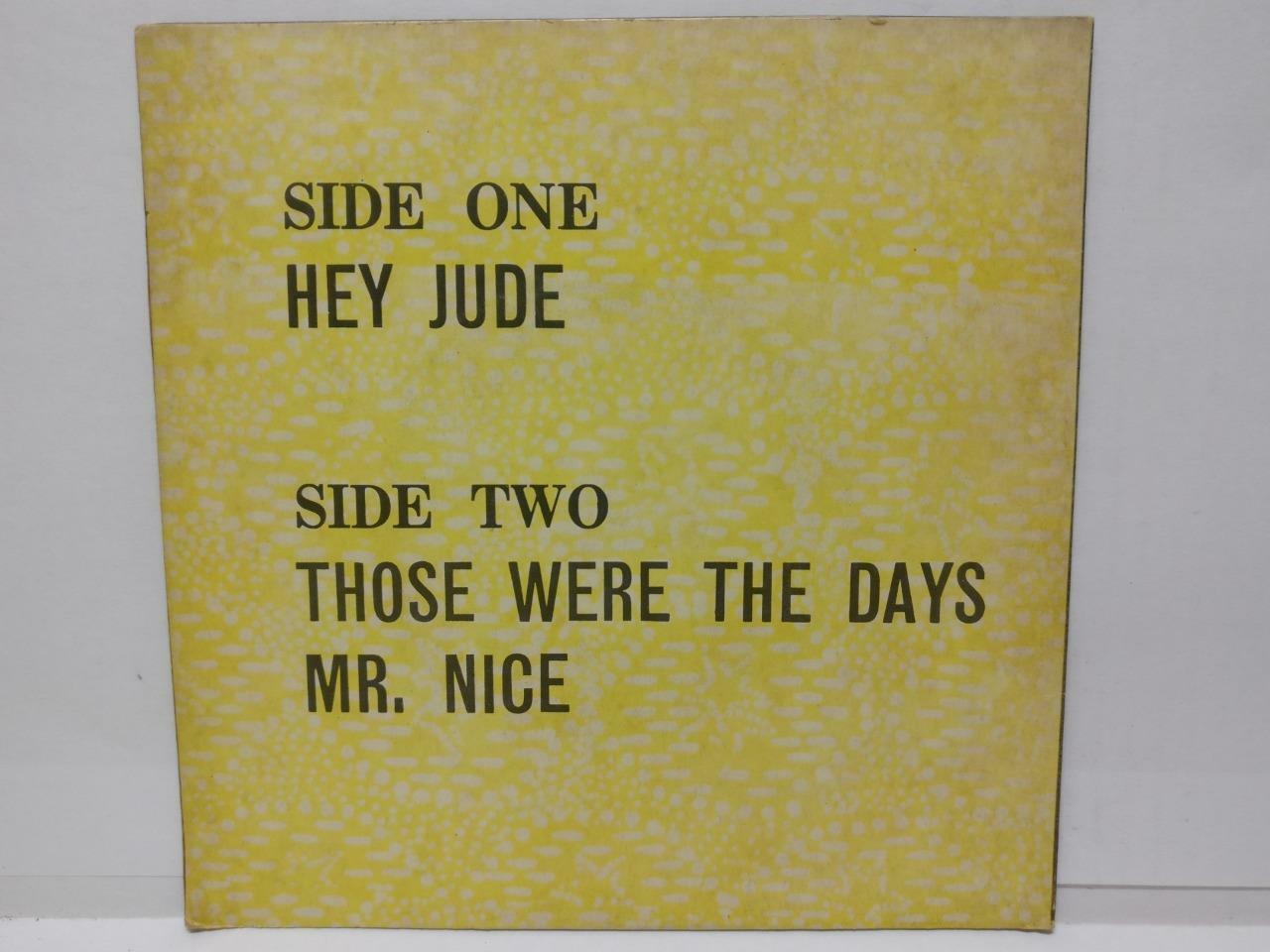 Beatles Hey Jude Cliff Richard Unique Cover Rare Singapore 7" EP  (EP017)