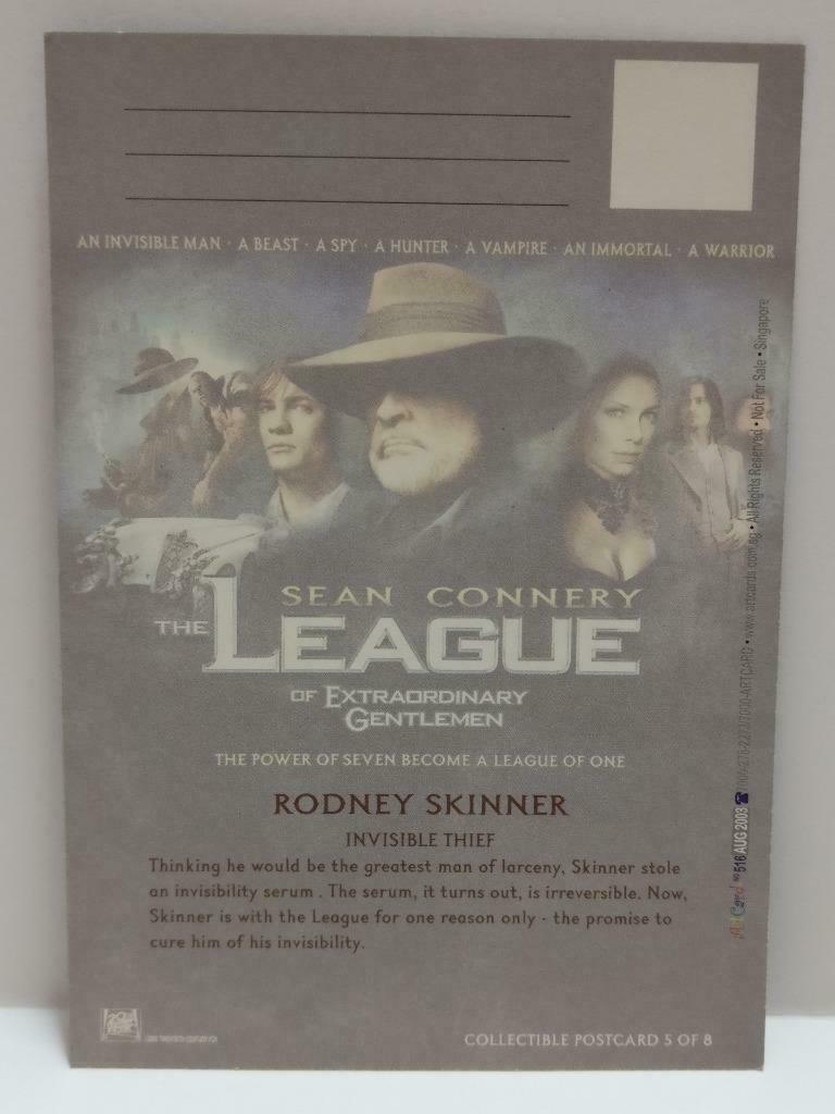 LUCKYPIGEON888 Movie LXG Tony Curran 2003 Singapore Ad Postcard (E0417)