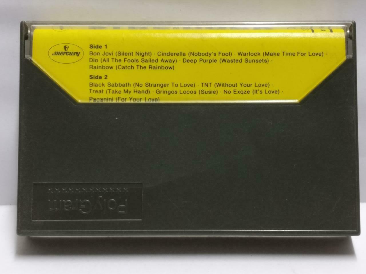 Deep Purple Black Sabbath Various Artists 1988 Rare Asia English Cassette CT489