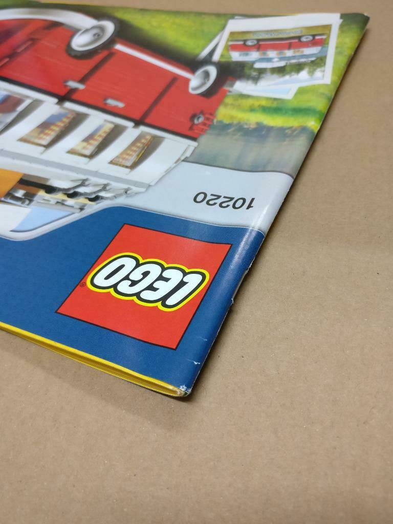LEGO No. 10220 (2) Volkswagen Van Manual Instructions Catalog Booklet (LG055)