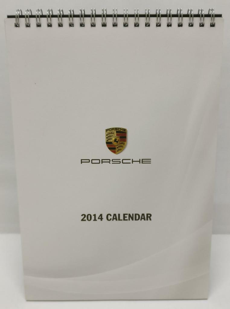 Rare Porsche Cars 2014 Desk Calendar (A2090)