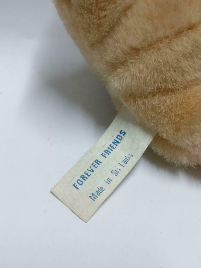 Vintage Forever Friends Mini Bear W/Tag 4" Sri Lanka Plush Soft Toy F/S (PTY129)