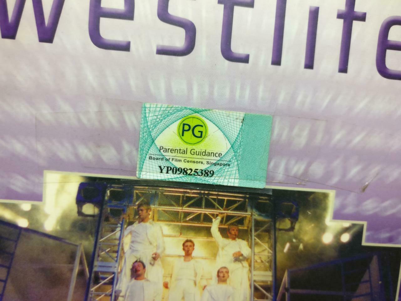 Westlife When Dreams Come True China Only DVD + Promo Bonus CD (CD835)