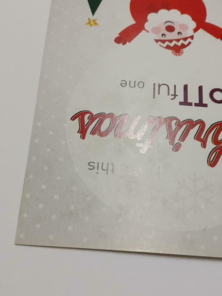 LUCKYPIGEON888 Singapore Tott Santa Claus Christmas 2013 Art Ad Postcard (E0088)