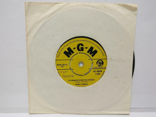 Connie Francis Pretty Little Baby 1963 Rare MGM India 7" EP  (EP038)