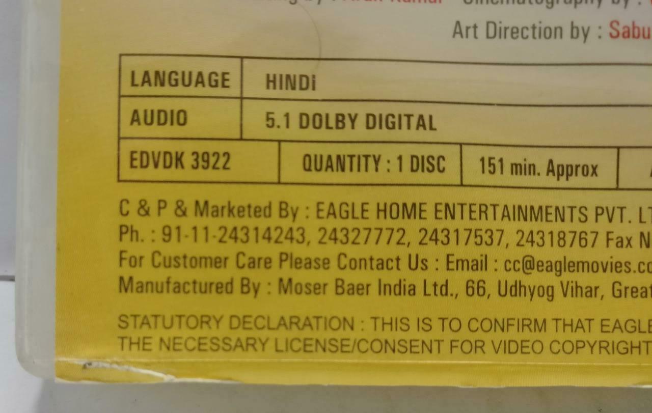 India Bollywood Hindi Movie Khatta Meetha Akshay Kumar Comedy DVD Eng Sub CD982