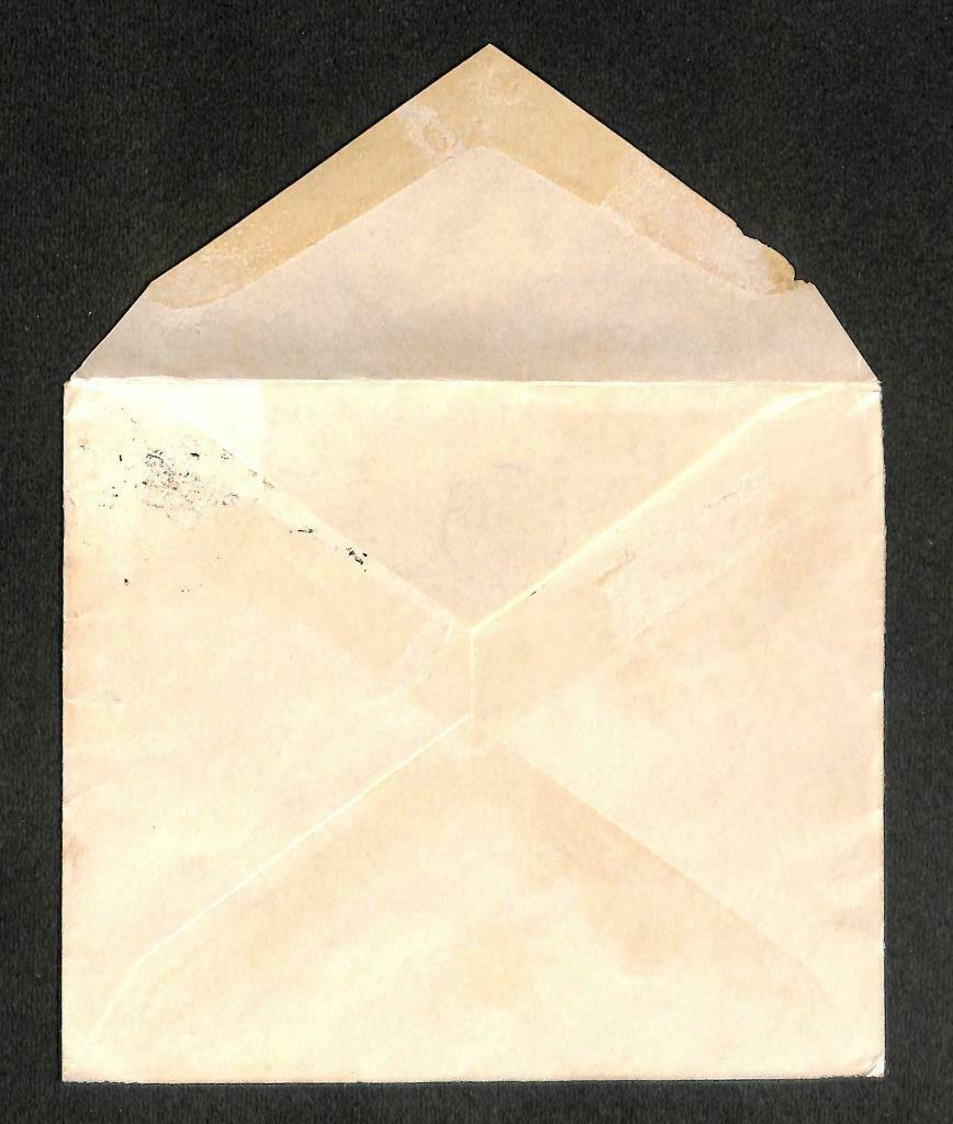 1956 Singapore 4 Cents Malaya Ship Queen Elizabath Stamp Chop Mail Cover (C1421)