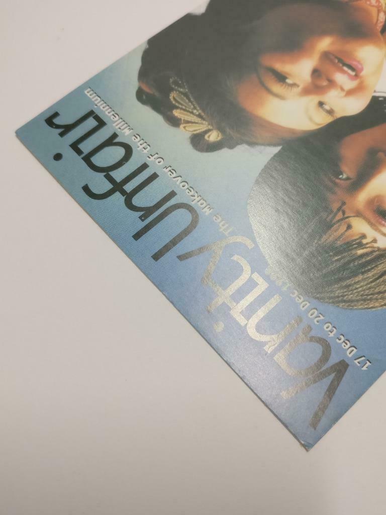 LUCKYPIGEON888 Vanity Unfair 1998 Singapore Comedy Abigail Ad Postcard (E0105)