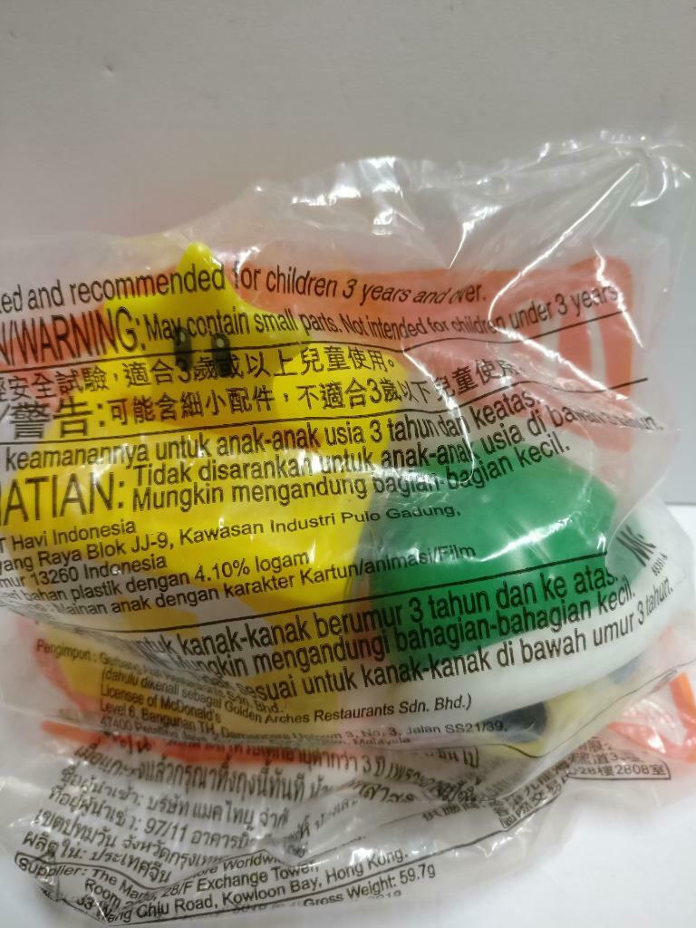 McDonald's Sealed Nintendo Super Mario Target Game 2019 Toy Malaysia F/S PTY171