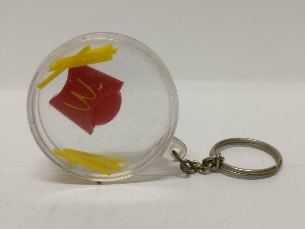 LP888 Vintage Mcdonalds French Fries Accessory Plastic Acrylic Keychain Keyring (B668)
