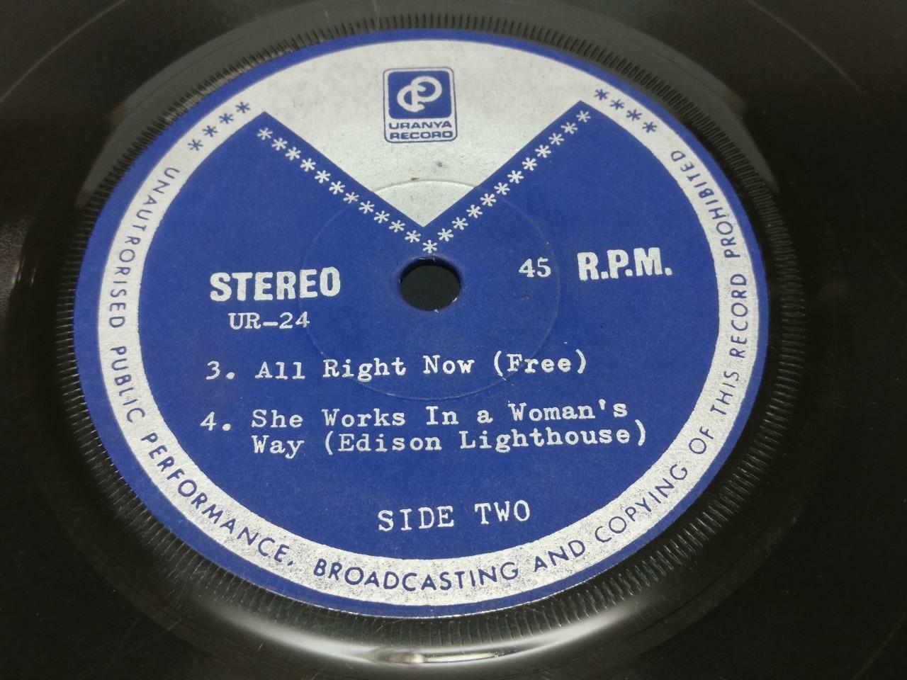 Free Miguel Rios The Four Tops Rare Cover & Label Singapore 7" EP (EP019)