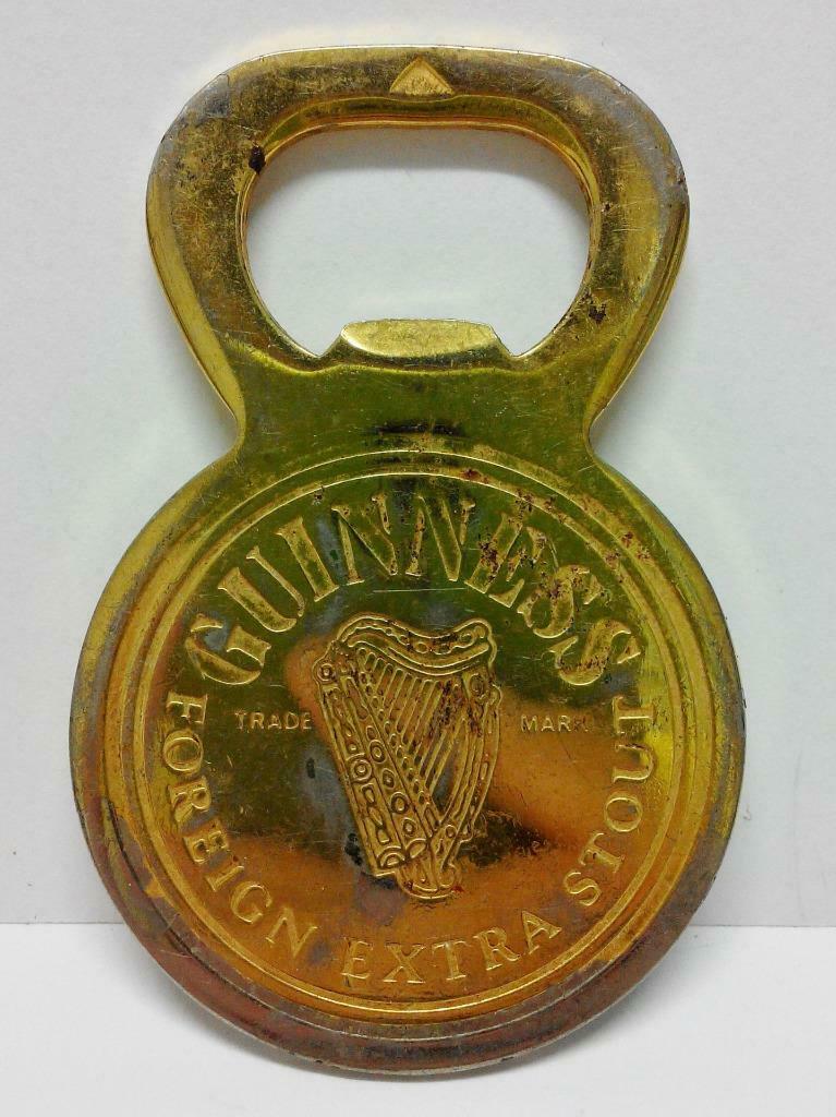 Vintage Guinness Foreign Extra Stout Beer Bottle Opener F/S (B359)