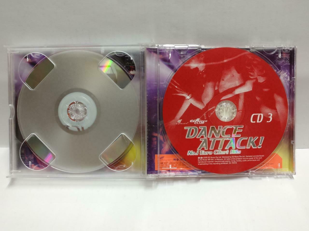 Various Artists Dance Attack Magic D Jet Set 2005 Rare Singapore 3x CD (CD979)