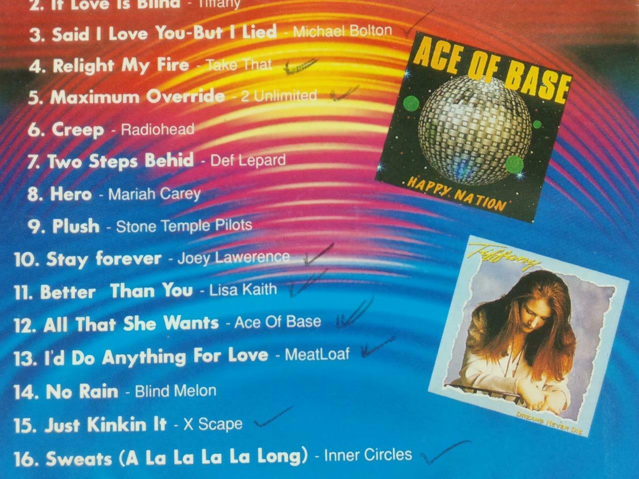 Various Artists Michael Bolton Mariah Carey Take That On Cover Only CD (CDS280)