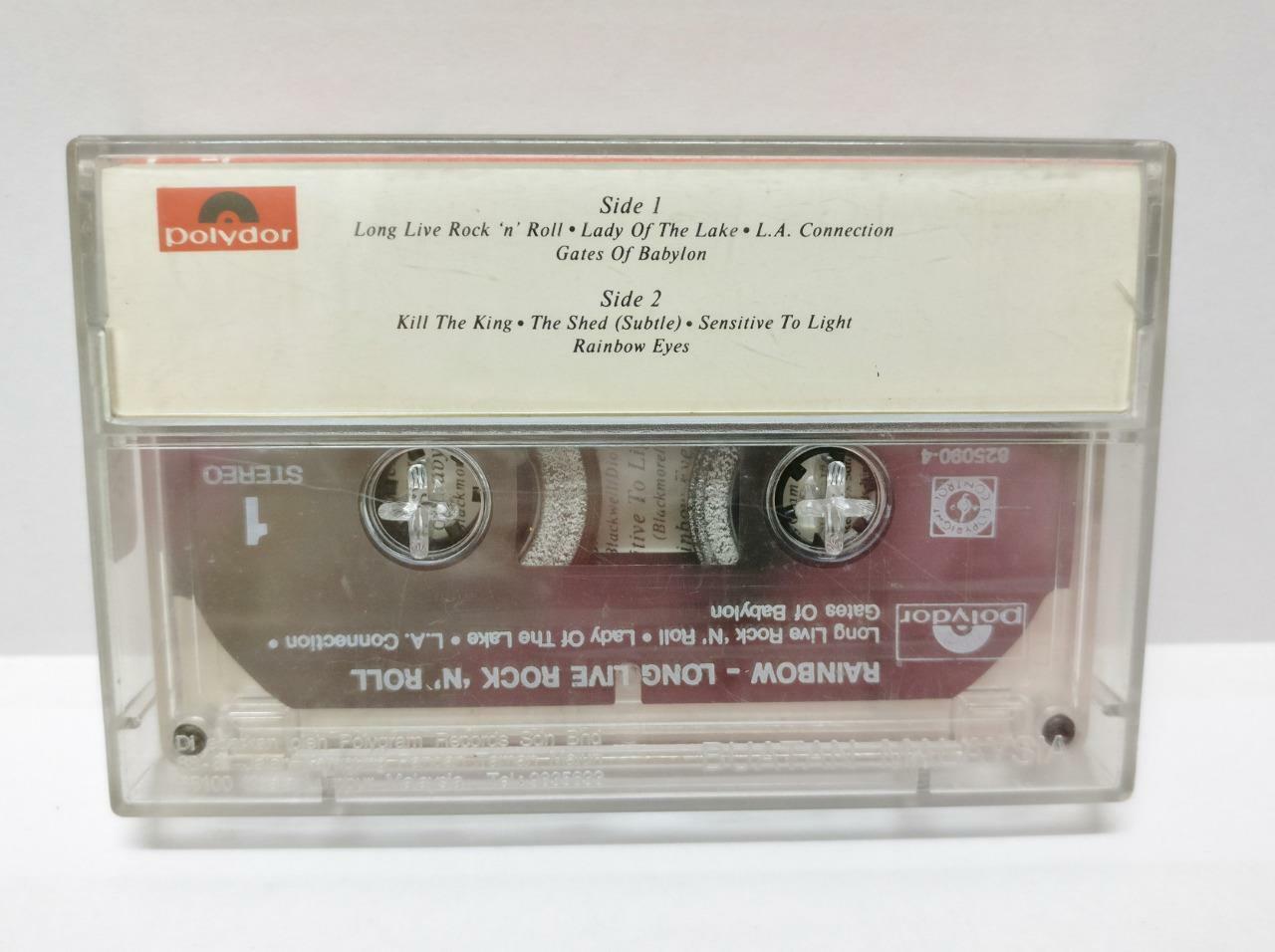 Rainbow Long Live Rock 'n' Roll Rare Singapore Cassette (CT176)